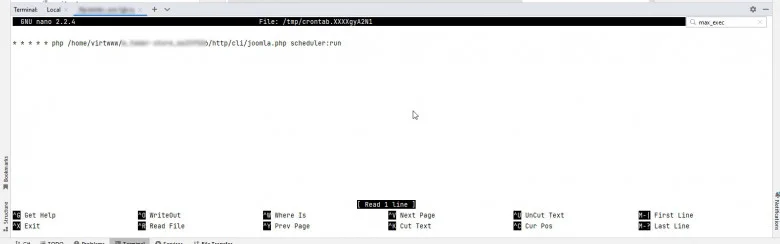 Joomla 4 CLI scheduler:run - запуск одной или нескольких задач