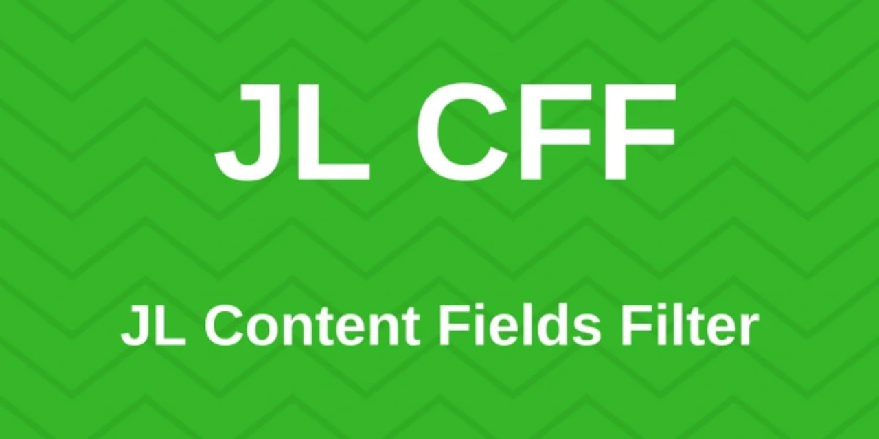 JL Content Fields Filter для Joomla