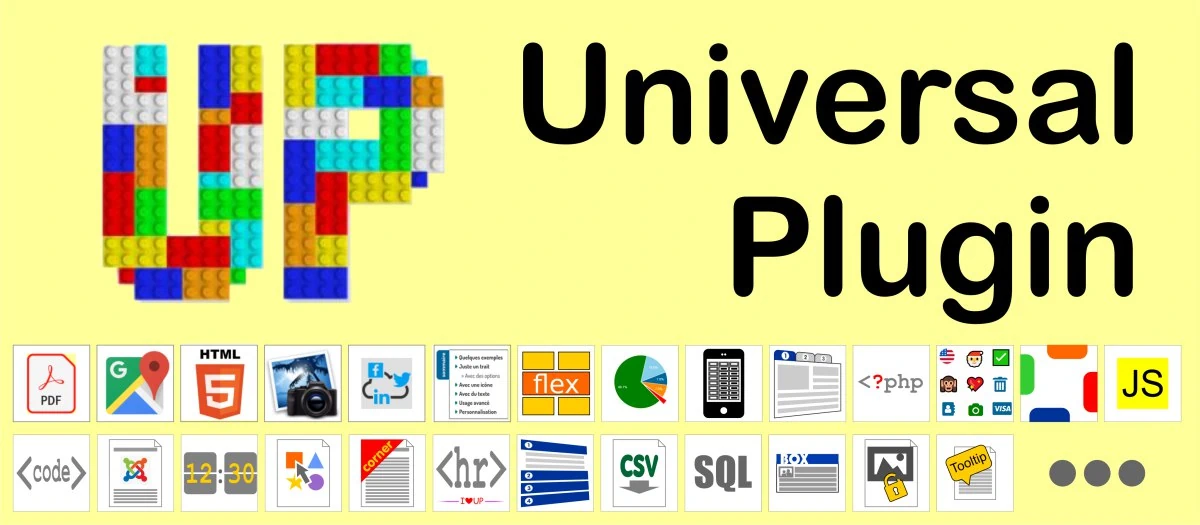 UP - Universal Plugin для Joomla 4