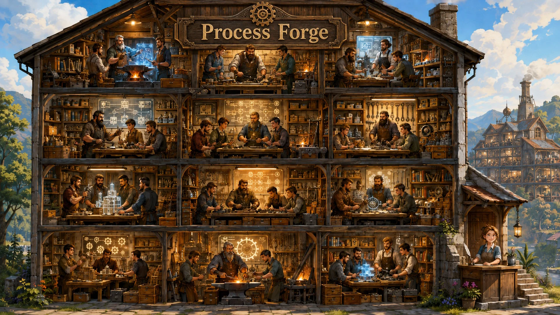Process Forge — фреймворк для создания AI-процессов