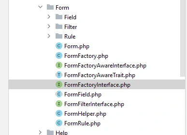 Joomla 5 файлы классов Form